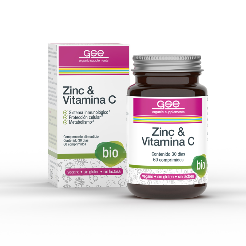 Zinc & Vitamina C GSE supplements